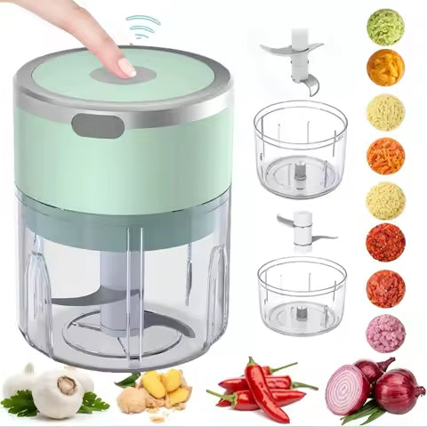 Friteuse à Air Numérique Tactile + Coupe-Légumes Rotatif 3 en 1 – Combo Cuisine Sain & Rapide
